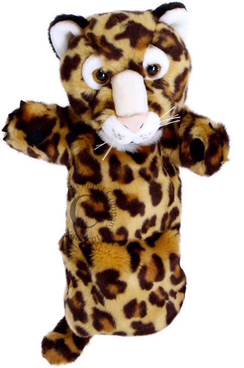 Papusa manusa pentru teatru The Puppet Company - Leopard, 40 cm