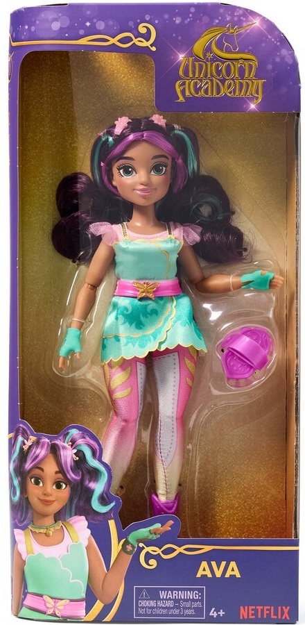 Păpuşă Spin Master Unicorn Academy - Ava, 24 cm