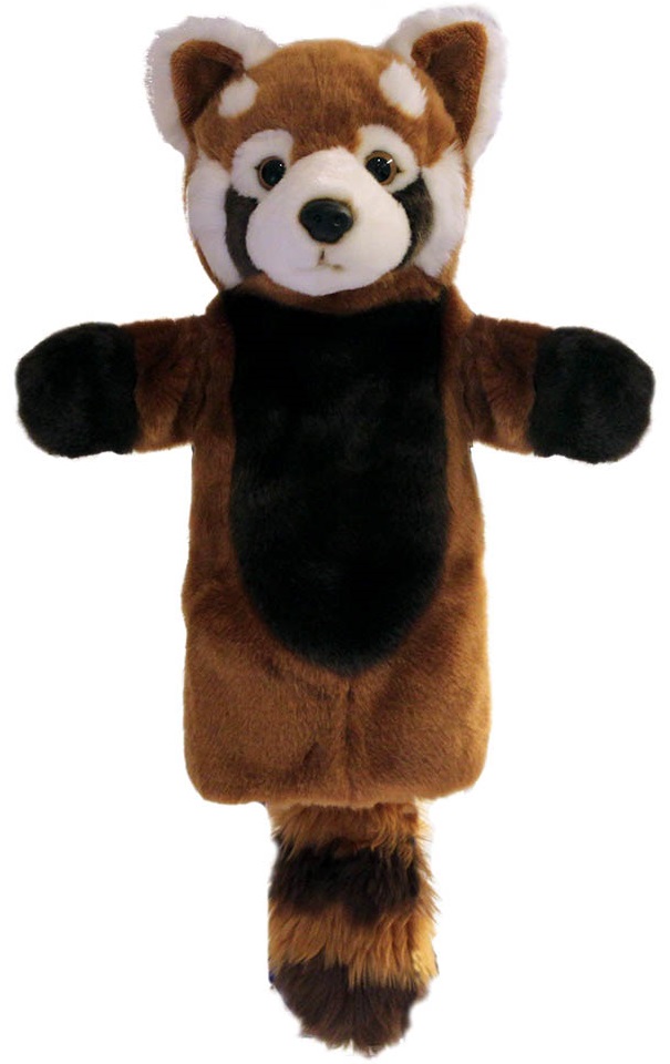 Păpuși pentru teatru  The Puppet Company - Panda roșu, 40 cm