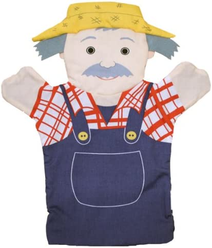 Păpușă pentru teatru de păpuși The Puppet Company - Oameni care ajuta: Fermier