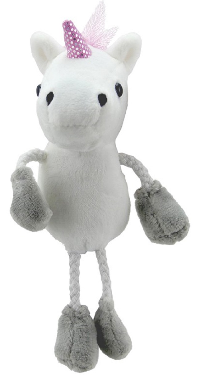 Păpușă pentru teatru de păpuși de deget The Puppet Company - Unicorn