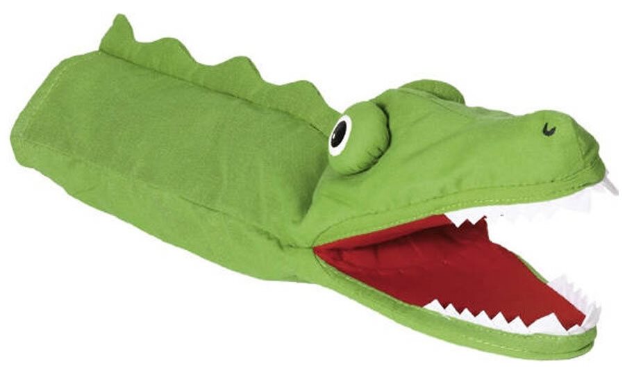 Papusa de mana Goki - Crocodil
