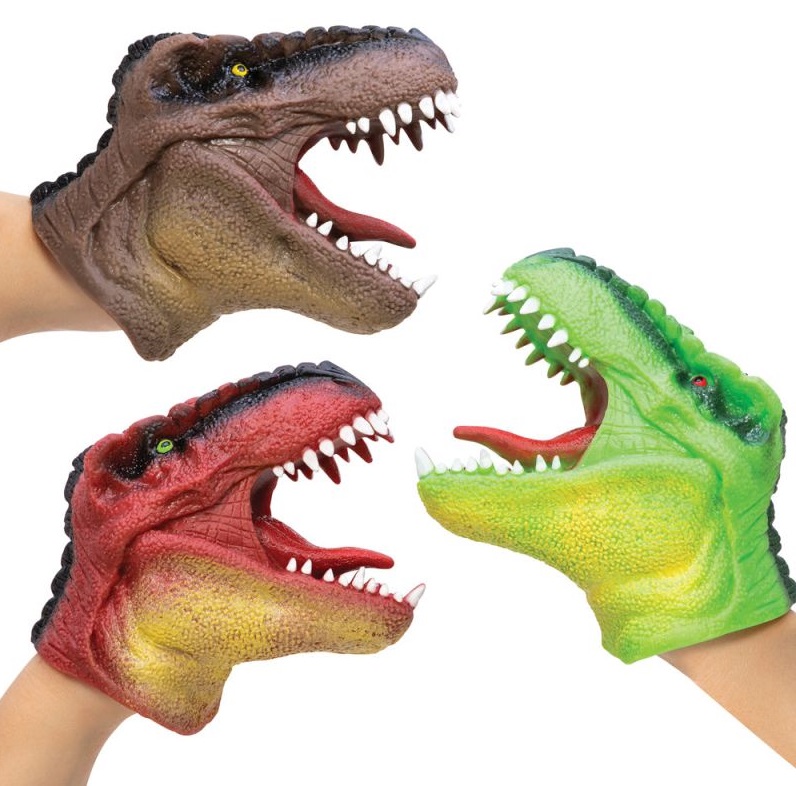 Bigjigs Hand Doll - Dinozauri, asortiment