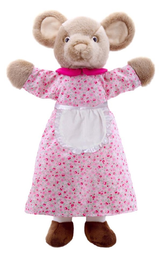 Papusa pentru teatru The Puppet Company - Soricica draguta, 47 cm