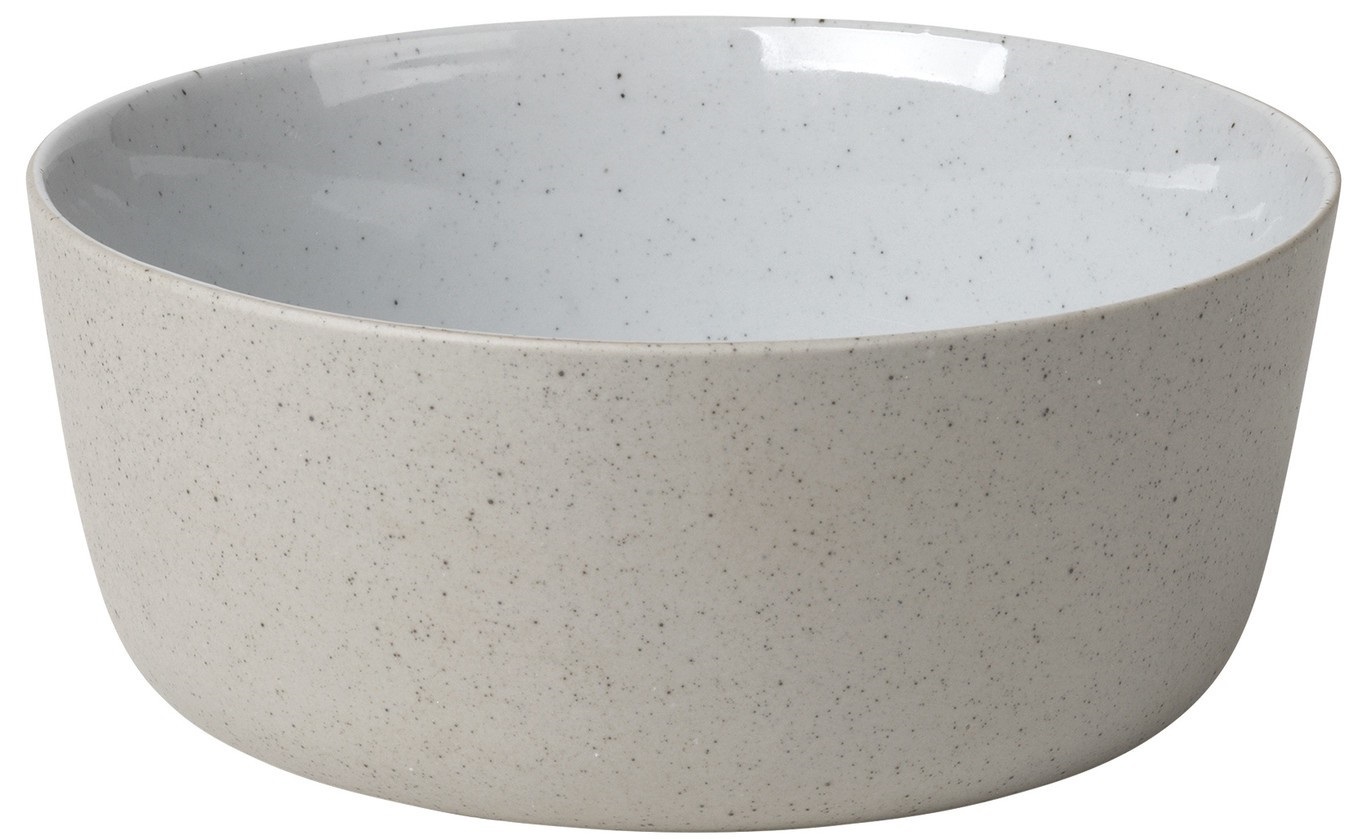 Bol Blomus - Sablo, 15.5 cm, 650 ml, gri deschis