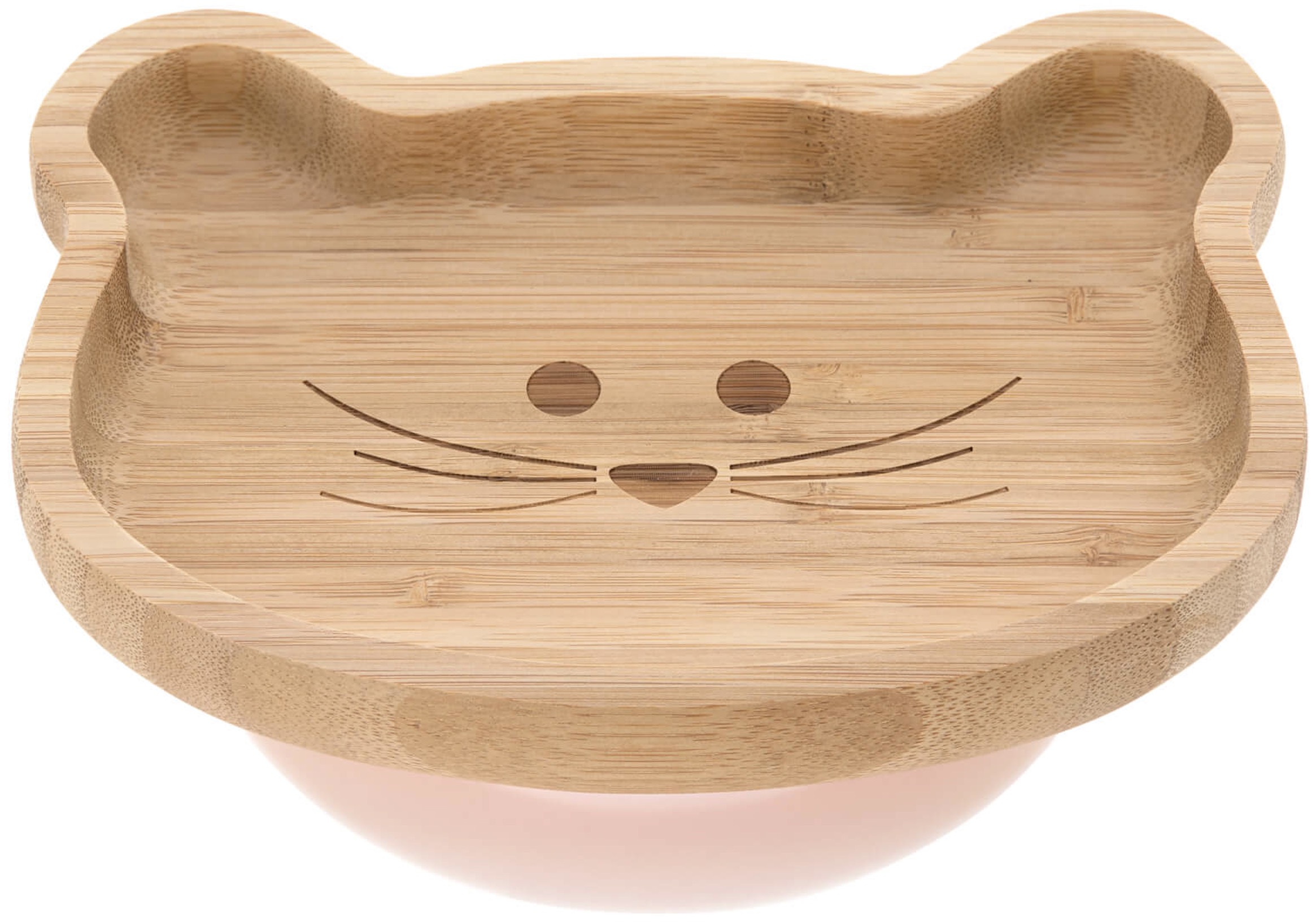 Bol de bambus cu vid Lassig - Little Chums Mouse