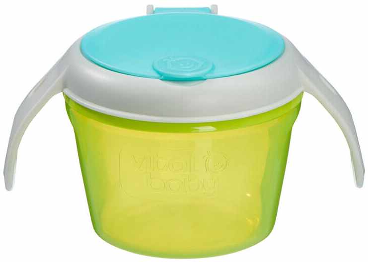 Vital Baby No Spill Feeding Bowl - Verde
