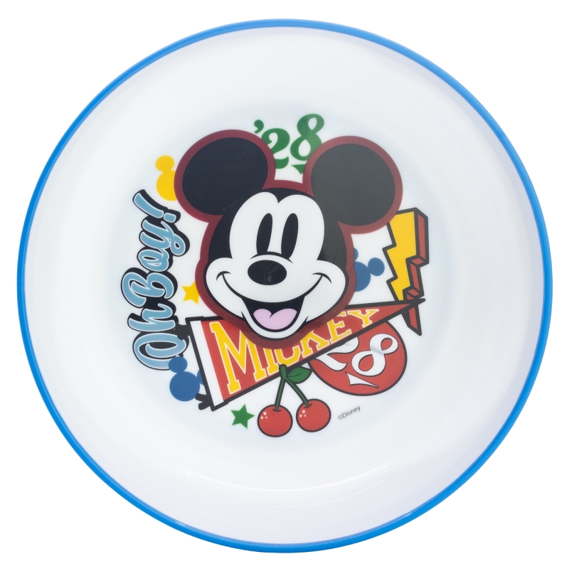 Bol cu bază antiderapantă Stor -  Mickey True Champions