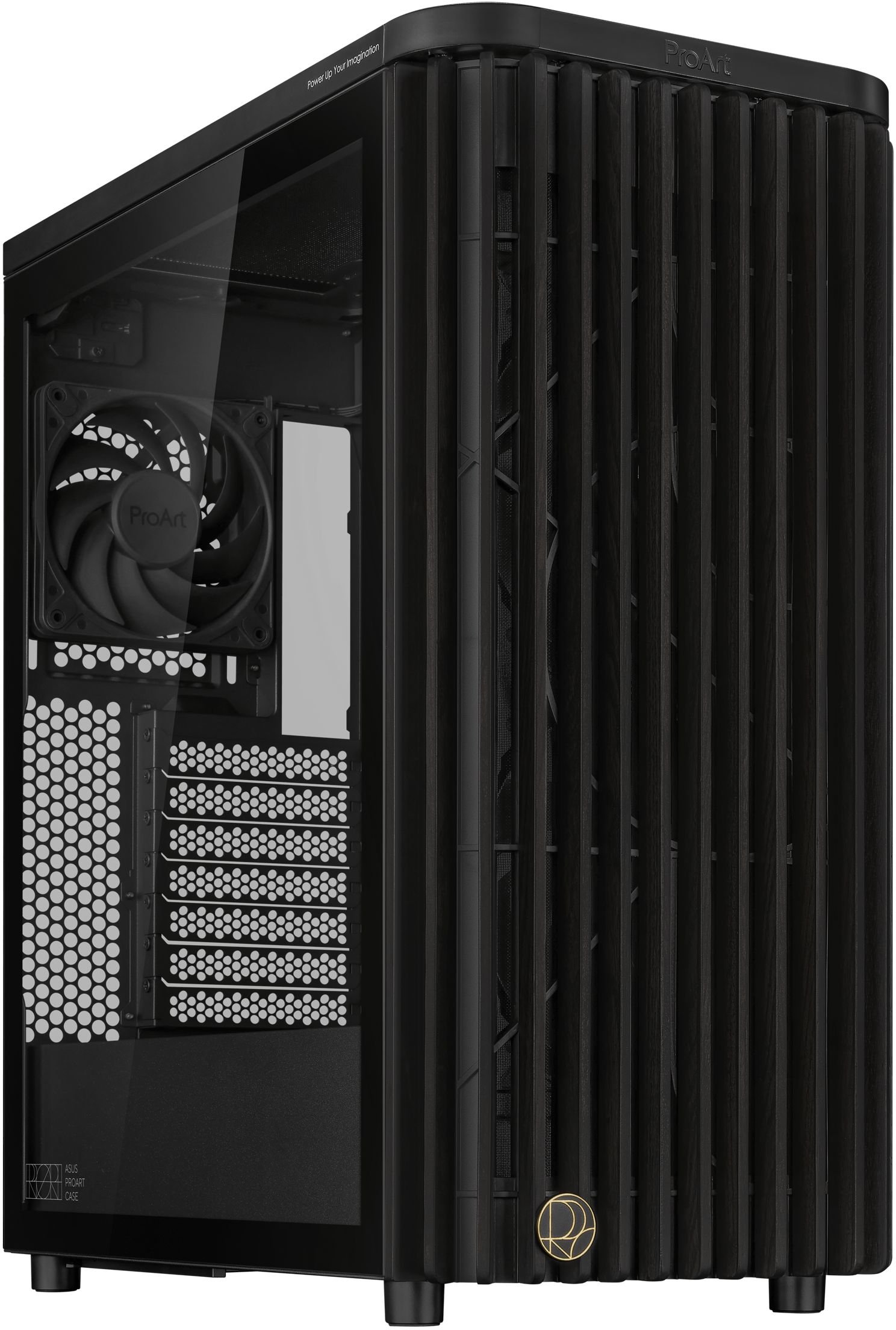 Cutie ASUS - ProArt PA401 Wood TG, full tower, negru