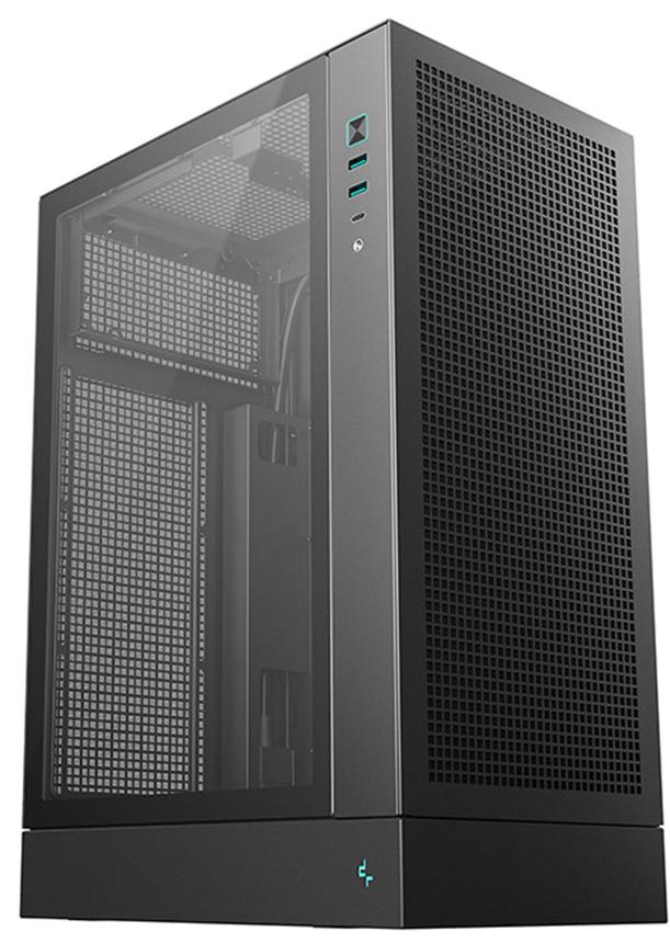 Cutie DeepCool - CH170 PLUS, mini tower, negru