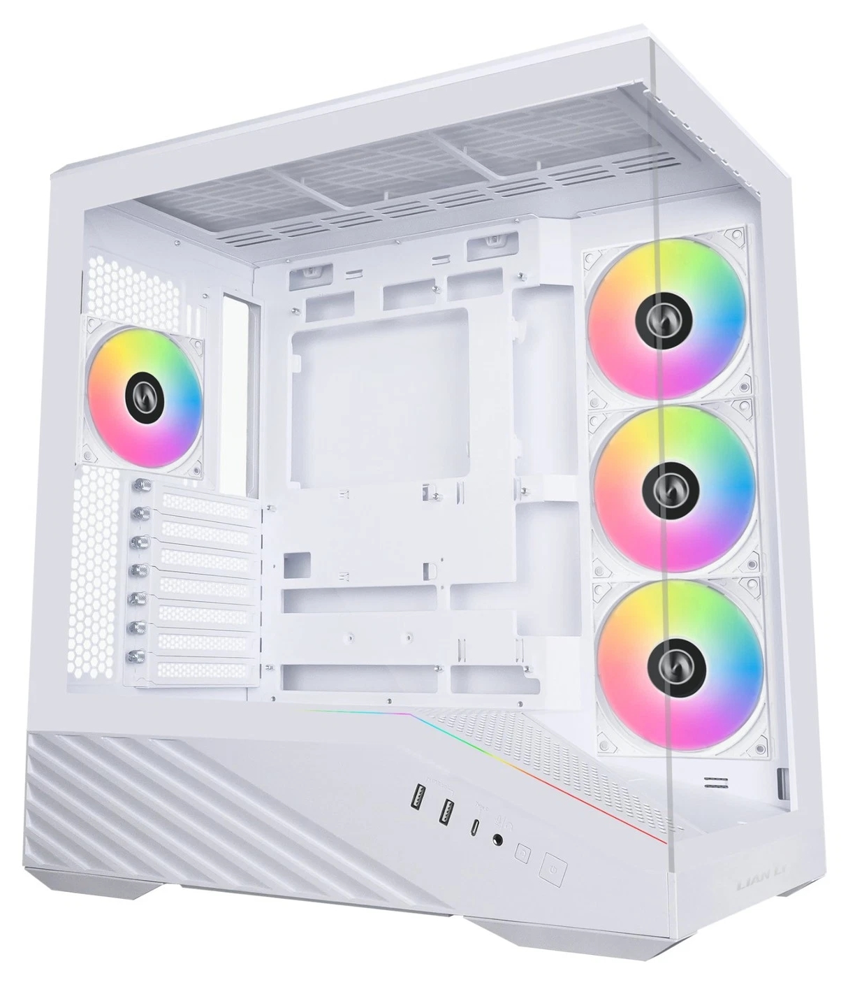 Carcasă Lian Li - Vector V100R, mid tower, albă