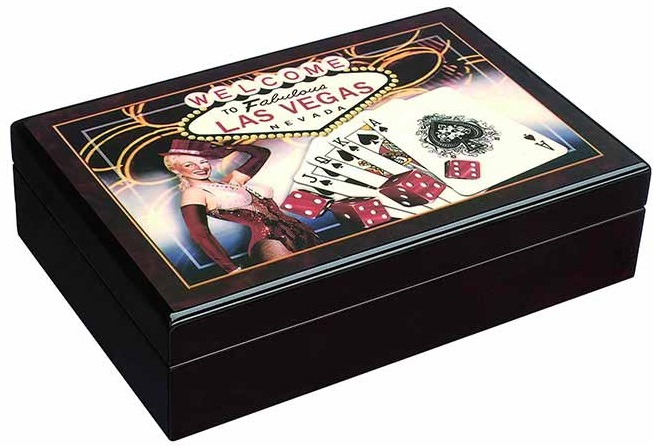 Cutia cu carti de poker Modiano - Las Vegas