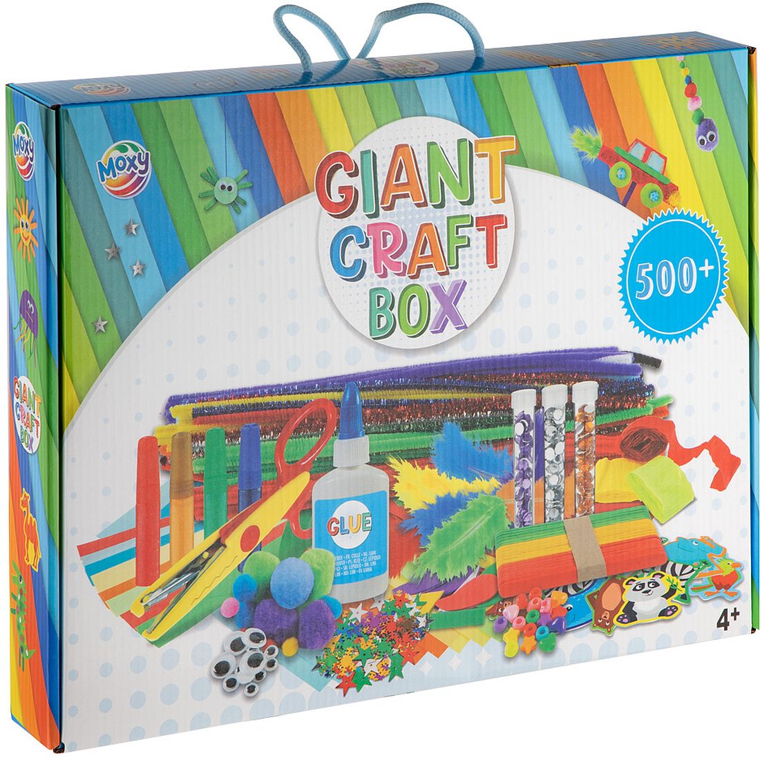 Cutie de materiale creative Moxy - Peste 500 de bucăți