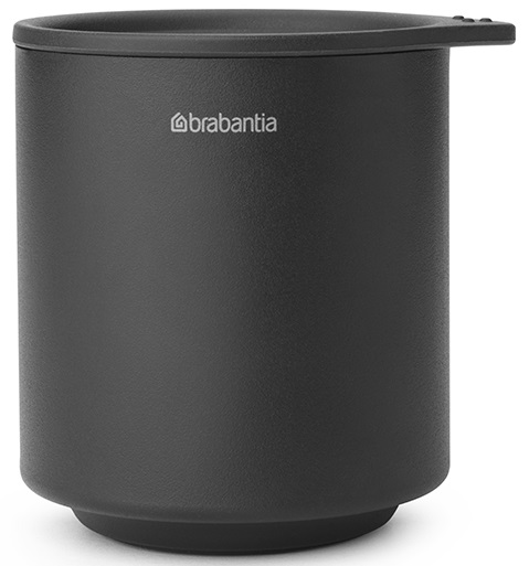 Cutie pentru accesorii de baie Brabantia - MindSet, Mineral Infinite Grey