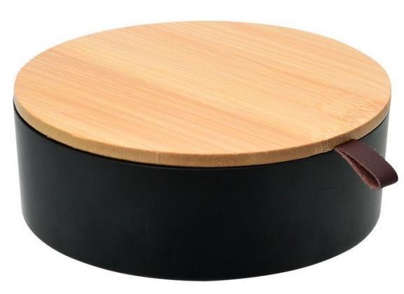 Cutie de bijuterii Estia - Bamboo Essentials, cu oglindă