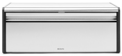 Cutie pentru depozitare pâine Brabantia - Fall Front, Matt Steel Fingerprint Proof