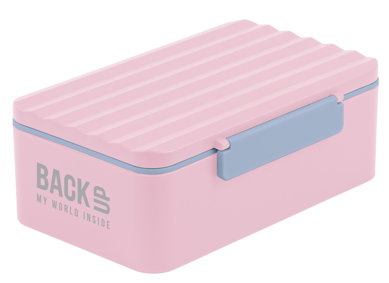 Cutie pentru mâncare Back Up 6 C - Cu 2 compartimente, roz
