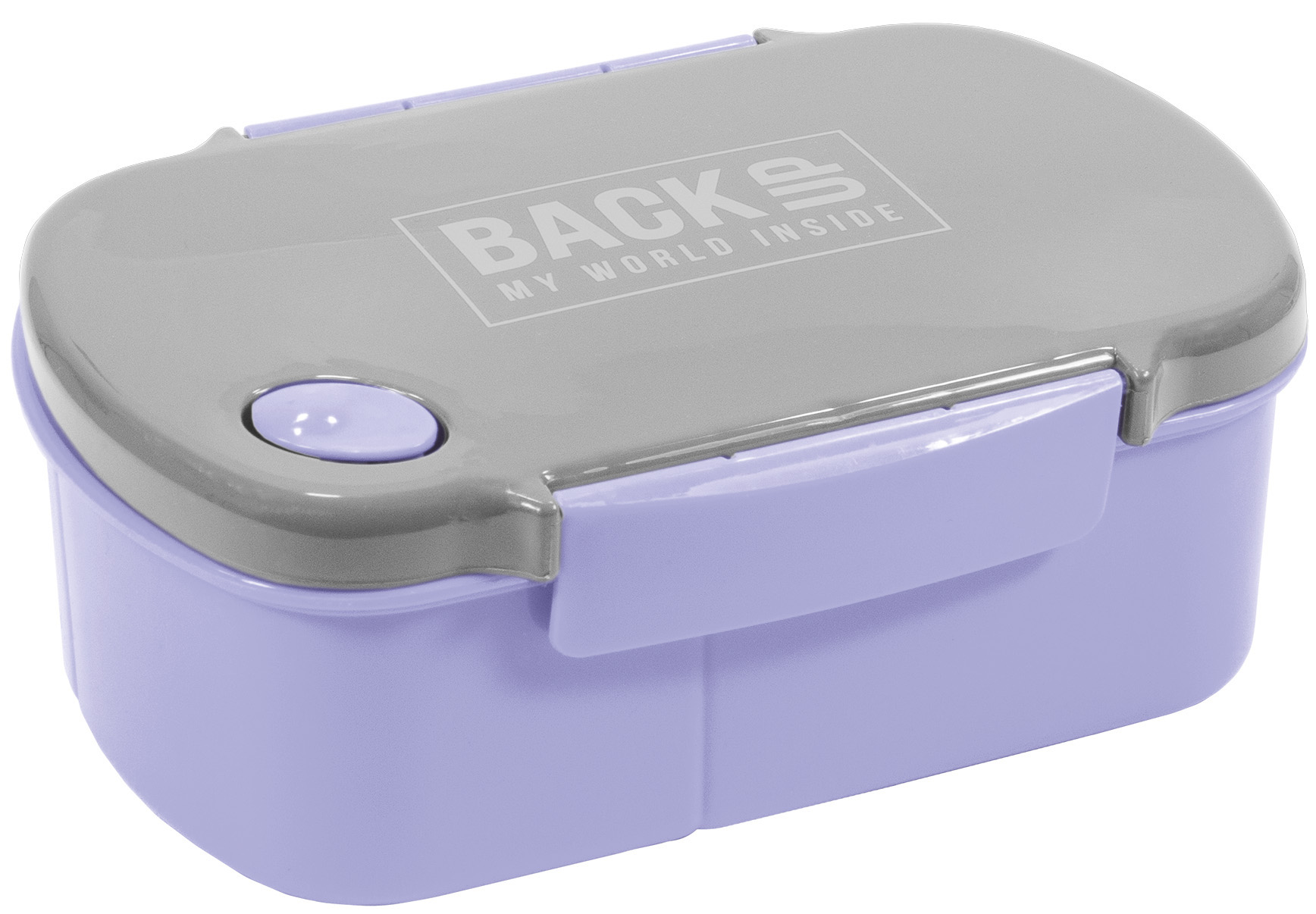 Cutie pentru mâncare Back Up - Cu e compartimente, mov