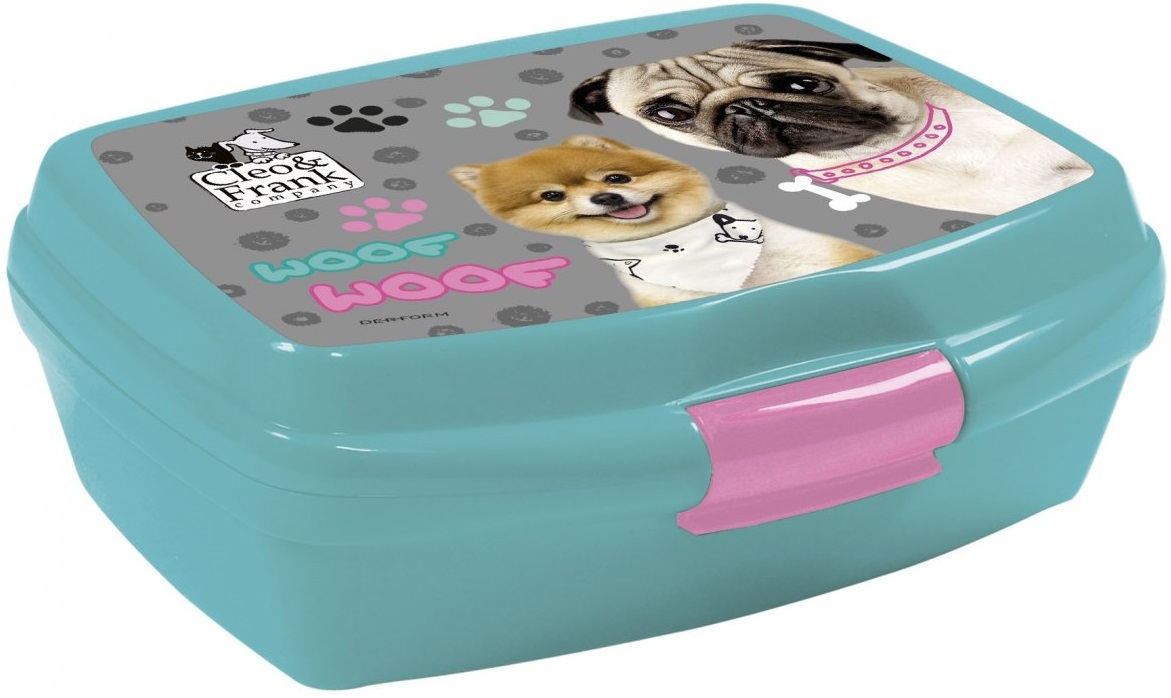 Cutie pentru mâncare Derform Derform Cleo&Frank - Woof woof, catelusi