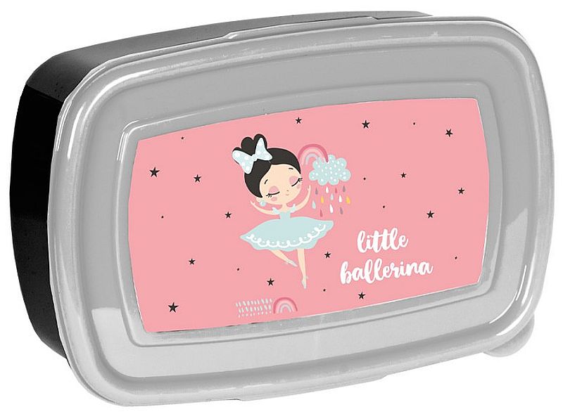 Cutie pentru mâncare din plastic Paso Ballerina - 750 ml