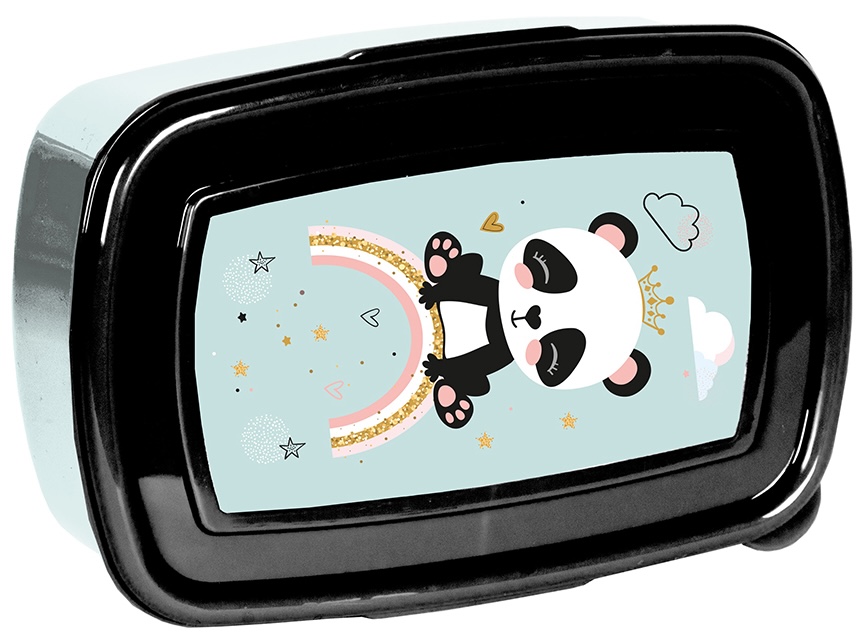 Cutie pentru mâncare Paso Panda - Rainbow