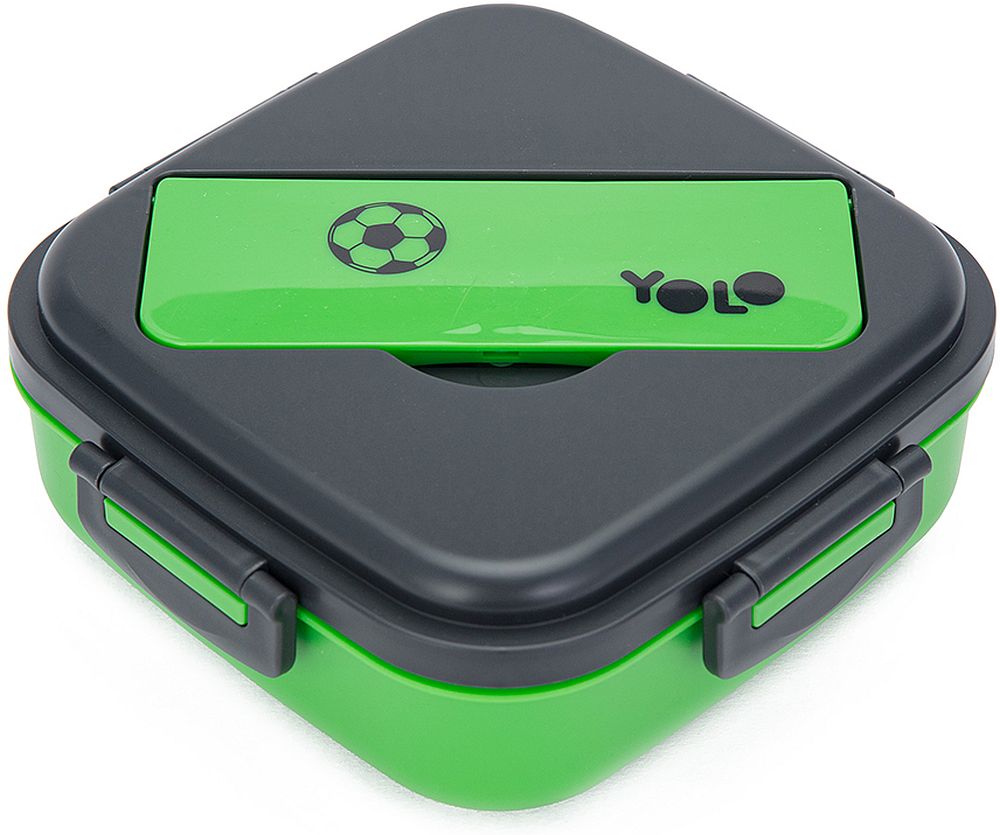 Cutie pentru alimente  YOLO Football - Cu ustensile