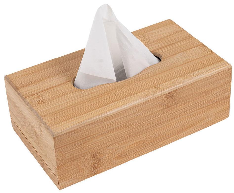 Cutie de șervețele Estia - Bamboo Essentials, 24 x 14 x 8.5 cm