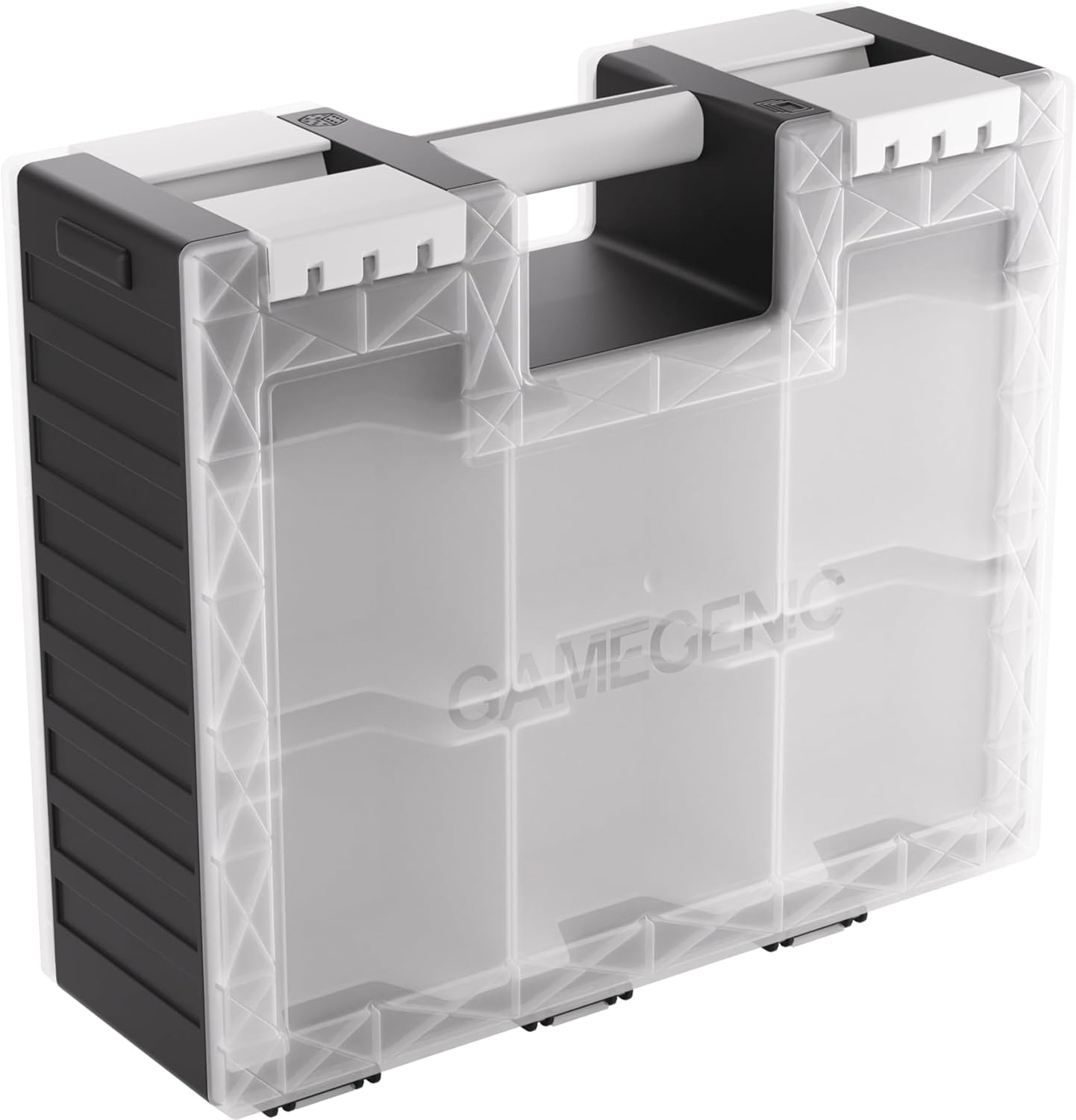 Recipient pentru carduri Gamegenic - Game Castle, alb/negru