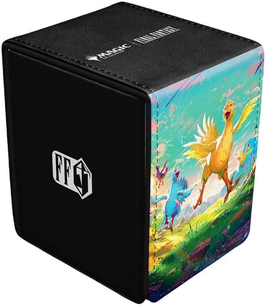 Cutie pentru cărți Ultra Pro - Magic The Gathering: Final Fantasy - Chocobo Alcove Flip Deck Box (100+ buc)