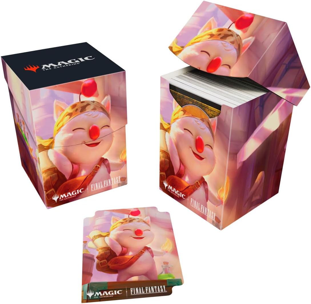 Cutie pentru cărți Ultra Pro - Magic The Gathering: Final Fantasy x Universes Beyond, Stiltzkin, Moogle Merchant (100+ buc.)