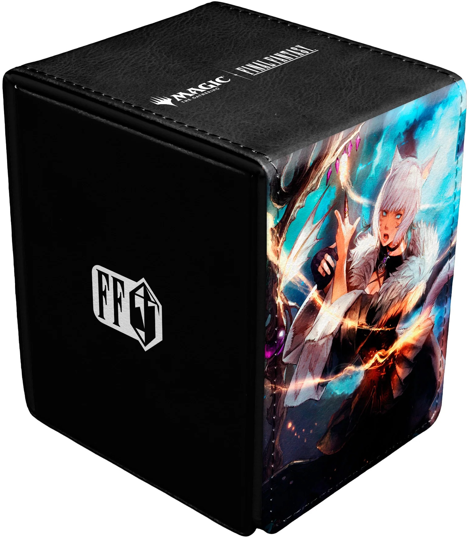 Cutie pentru cărți Ultra Pro - Magic The Gathering: Final Fantasy - Y’shtola Rhul Alcove Flip Deck Box (100+ buc)