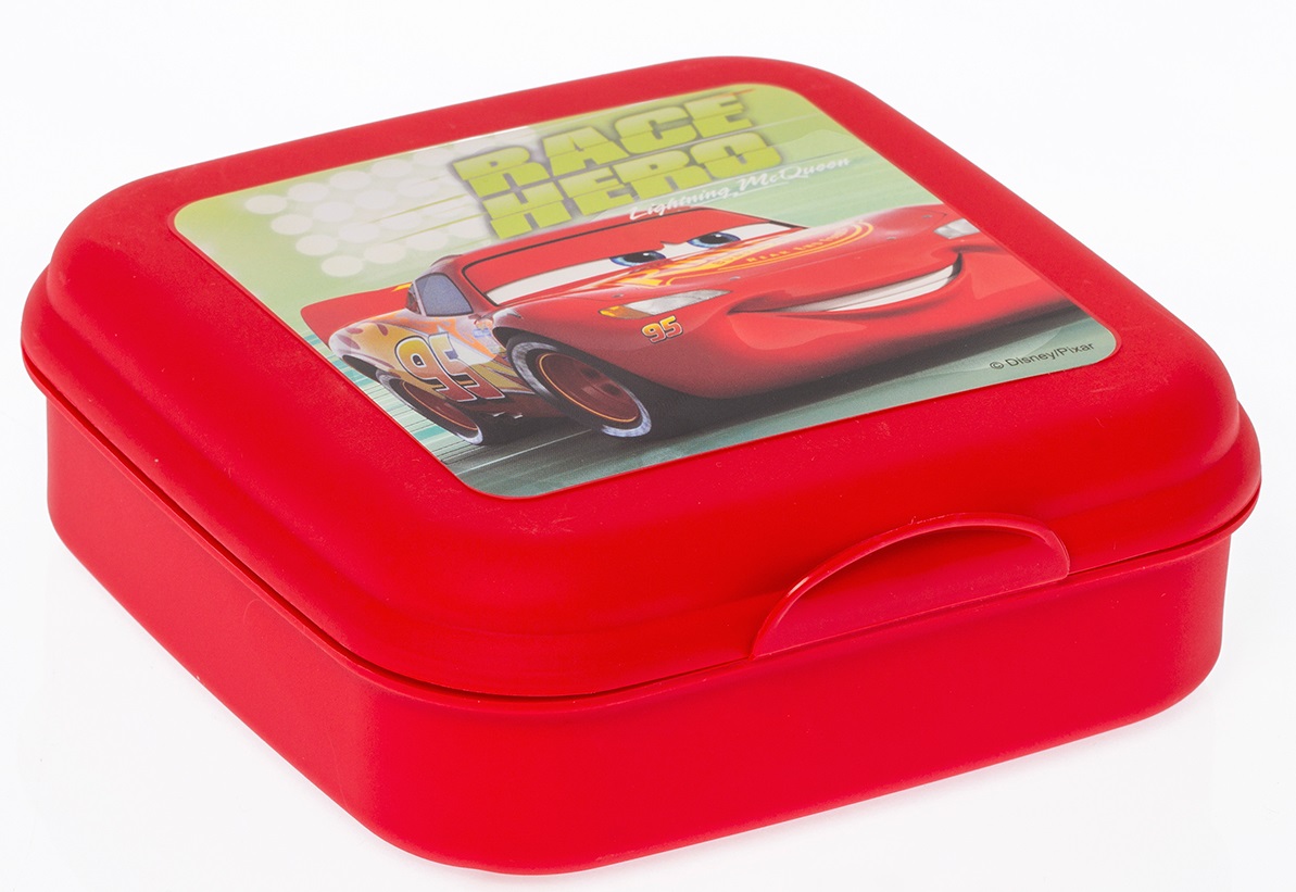 Cutie pentru sandwich Disney - Masini, plastic