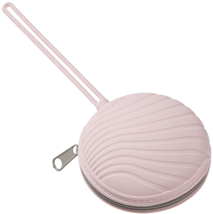 Cutie pentru suzetă cu fermoar Babyono - 1569, roz