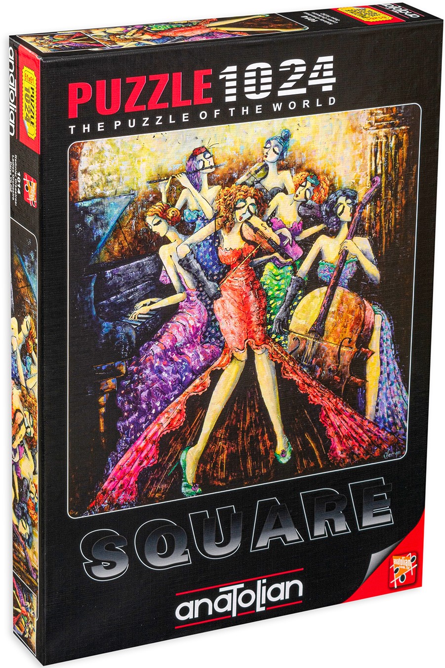 Puzzle patrat Anatolian din 1024 de piese - Orchestra doamnelor, Derya Yıldız