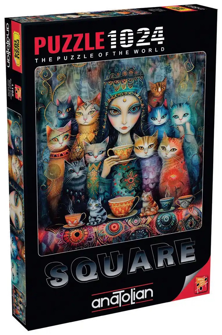 Puzzle pătrat Anatolian din 1024 piese - Ochi magici