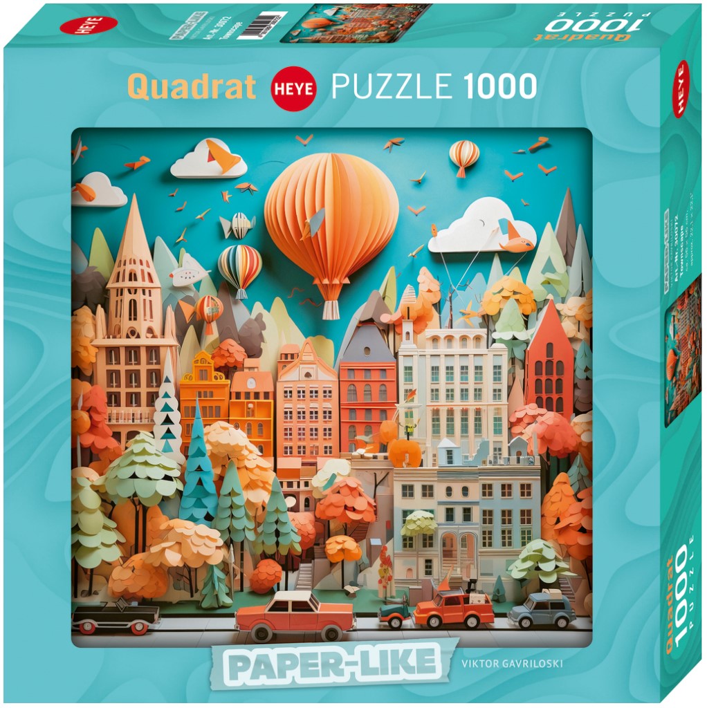Puzzle pătrat Heye din 1000 piese - Peisaj urban