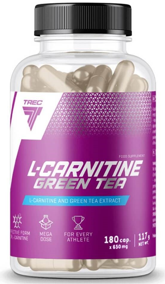 L-Carnitine + Green Tea, 180 capsule, Trec Nutrition