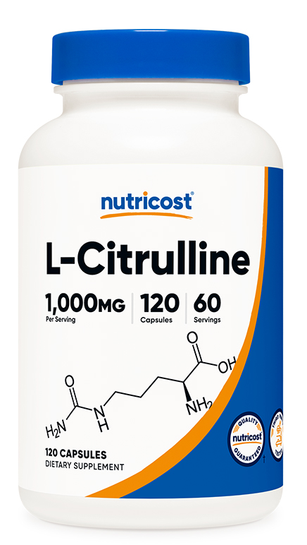 L-Citruline, 1000 mg, 120 capsule, Nutricost