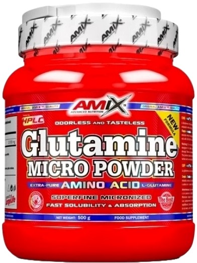 L-Glutamine Powder, 500 g, Amix