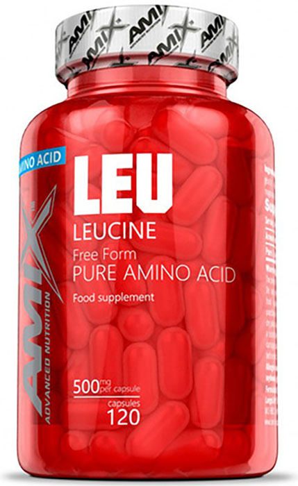 L-Leucine Pure, 500 mg, 120 capsule, Amix