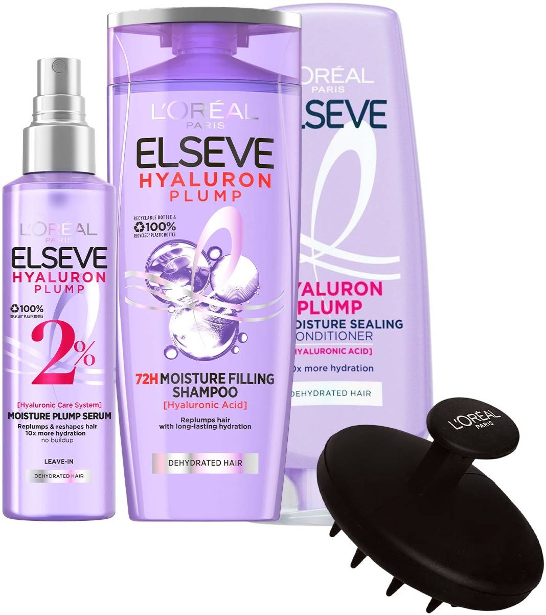 L'Oréal Elseve Set Hyaluron Plump - Șampon, balsam și ser, 250 + 200 + 150 ml