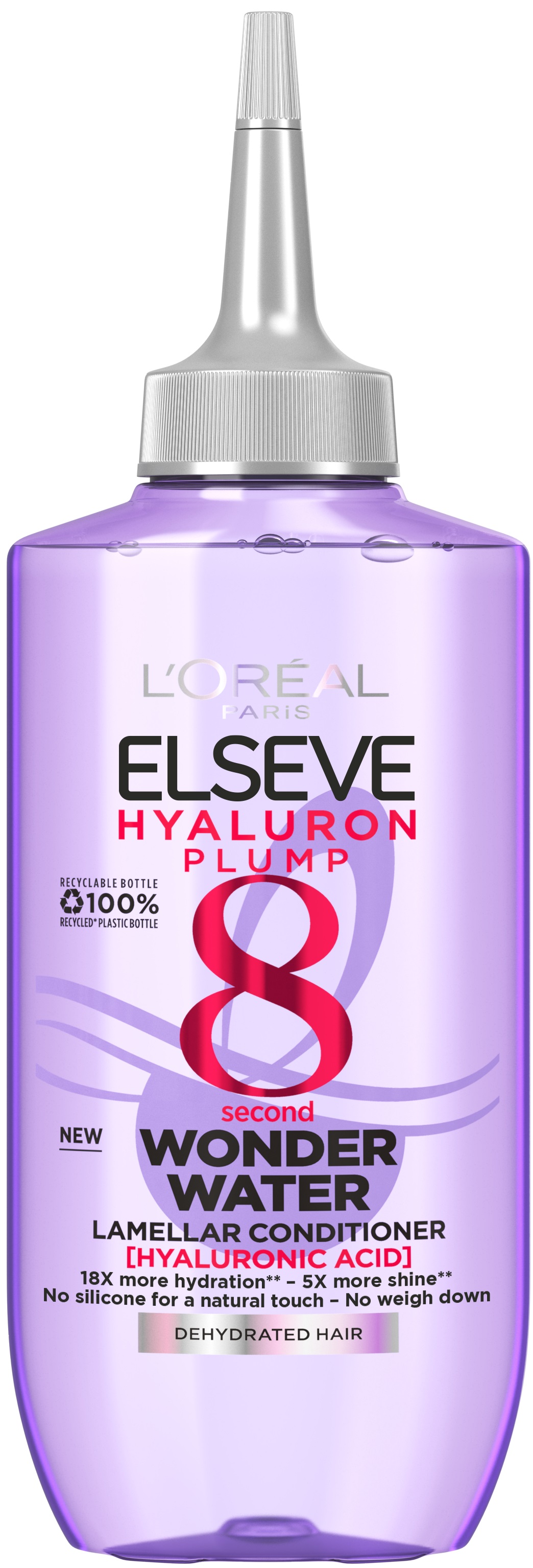 L'Oréal Elseve Balsam lichid Hyaluron Plump 8S Wonder Water, 200 ml