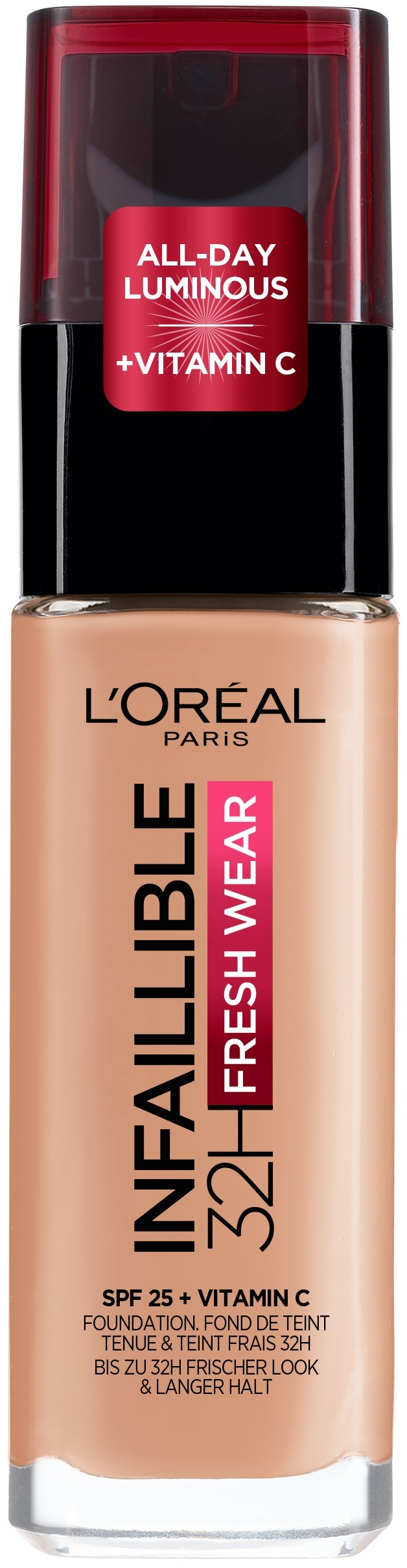 L'Oréal Fond de ten Infaillible Fresh Wear, SPF25, 235 Мiel, 30 ml