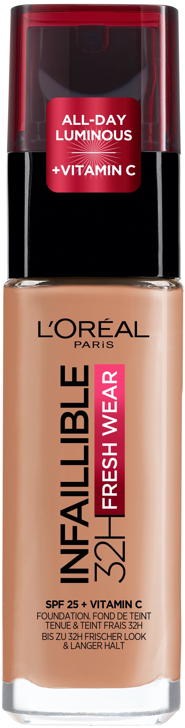 L'Oréal Fond de ten Infaillible Fresh Wear, SPF25, 300 Ambre, 30 ml
