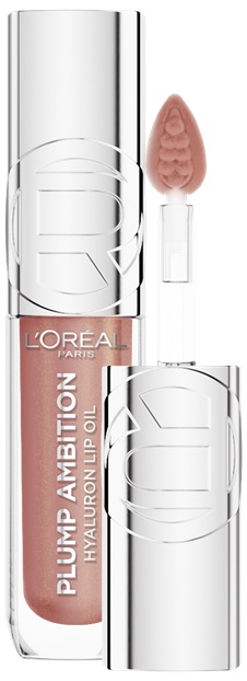 L'Oréal Ulei de buze Plump Ambition, 650 Nude Macaron, 5 ml