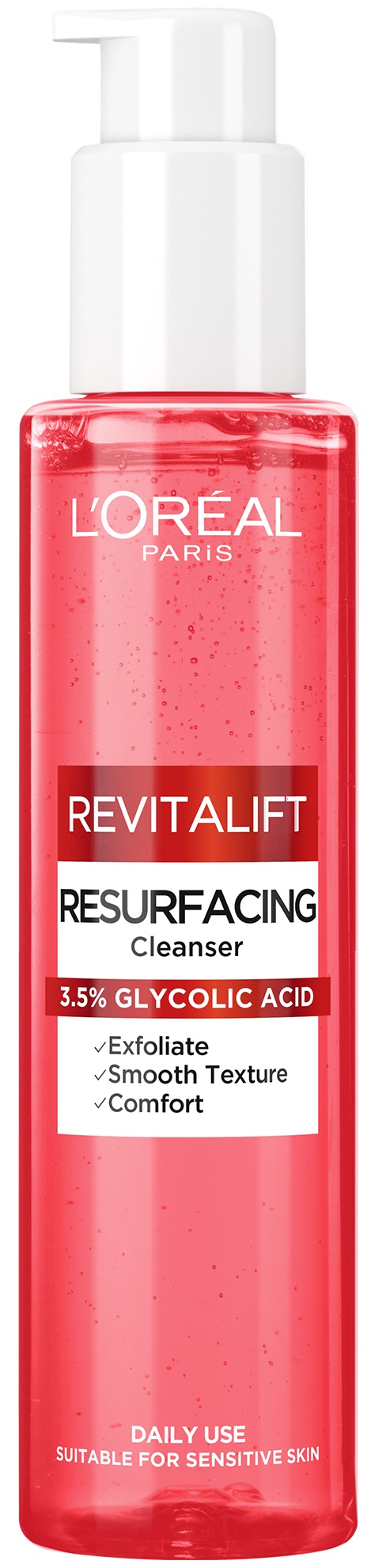 L'Oréal Revitalift Gel exfoliant facial cu acid glicolic, 150 ml