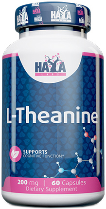 L-Theanine, 200 mg, 60 capsule, Haya Labs