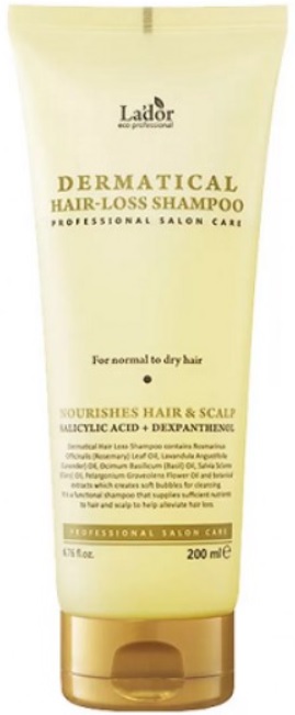 Sampon Dermatical Hair Loss, 200 ml, La'dor - imagine 2