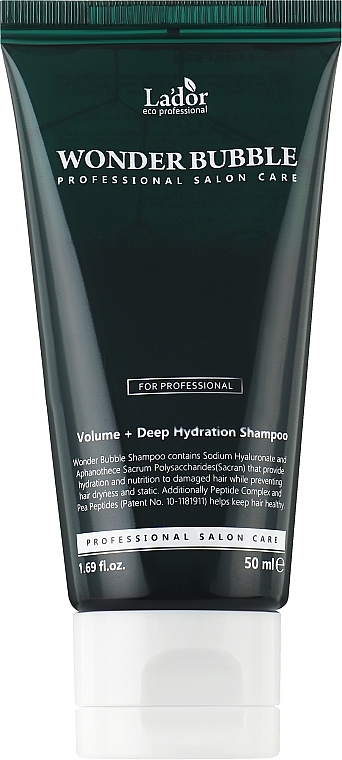 La'dor Wonder Șampon hidratant și netezitor Bubble, 50 ml