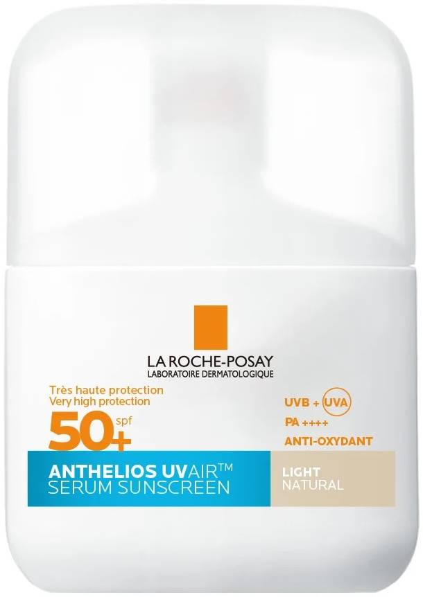 La Roche-Posay Anthelios UVAir Tinted Sun Serum SPF50+ Light 50ml - imagine 2
